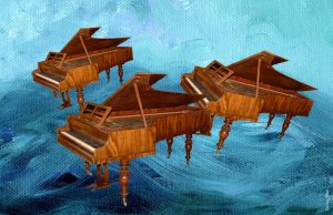 Pianos Clementi navegant